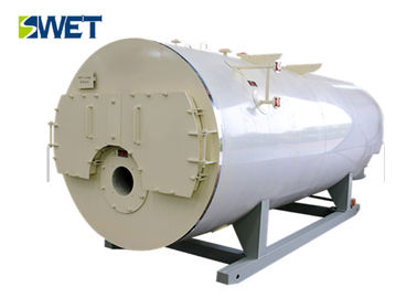 Water Tube Hot Water Boiler 754 Nm³/H Gas Consumption Long Service Life