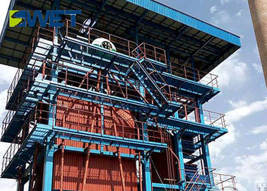 30t/H Rice Husk Fired Circulating Fluidized Bed Boiler High Degree Automation