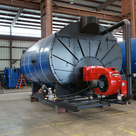 Energy Conservation Diesel Steam Boiler 2t/H Rated Evaporation For Pharmaceutical Industry