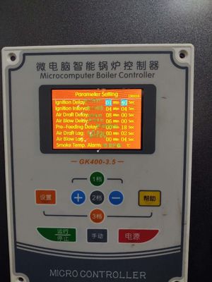 Biomass Wood Pellet Steam Boiler For Pharmaceutical Industry Color Customized